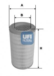 ФІЛЬТР ПОВІТРЯНИЙ UFI 27.630.00