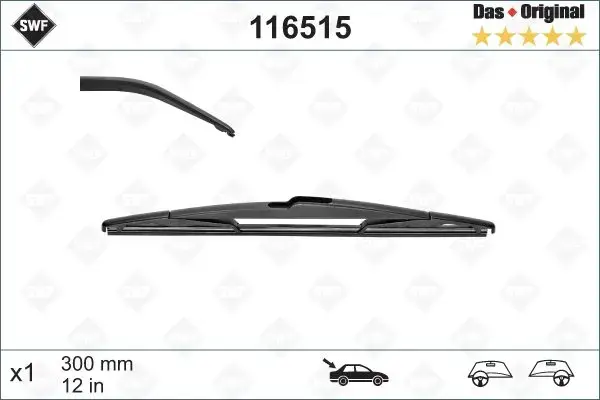 Склоочисник VALEO Valeo 116515 (фото 1)