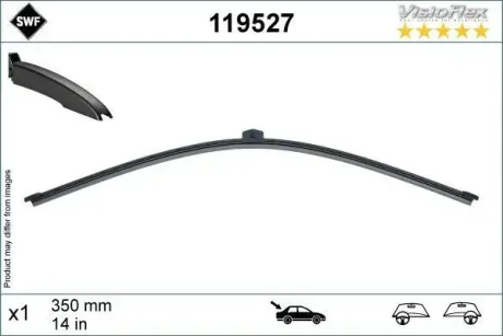 Щітка склоочисника (задня) (340mm) Audi A3/BMW X1/Porsche Cayenne/VW Touareg 10- SWF Valeo 119527