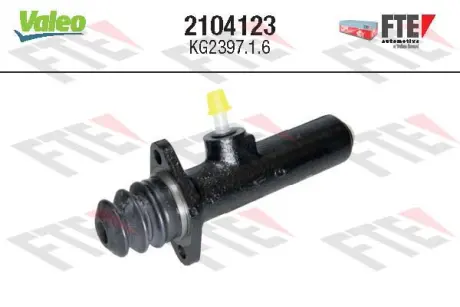 Насос зчеплення VAL2104123 Valeo 2104123