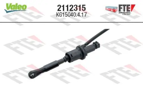 Циліндр зчеплення головний CITROEN/PEUGEOT ="" Valeo 2112315