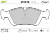 Гальмівні колодки дискові BMW 3/Z3/Z4 &quot;1,6-3,0 &quot;F &quot;90-09 =&quot;&quot; Valeo 301018 (фото 1)
