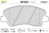 Гальмівні колодки First HYUNDAI/KIA I20/Rio &quot;F &quot;10&gt;&gt; =&quot;&quot; Valeo 301021 (фото 1)