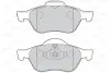 Гальмівні колодки дискові VAG/RENAULT A1/A3/Megane/Scenic/Fabia/Octavia/Bora/Golf &quot;1,0-2,0 &quot;F &quot;96&gt;&gt; =&quot;&quot; Valeo 301026 (фото 1)