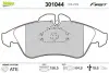 Гальмівні колодки дискові MB/VW Sprinter/V-Class/Vito/LT "2,0-2,9 "F "95-06 ="" Valeo 301044 (фото 1)
