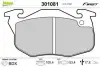 Гальмівні колодки First CITROEN/PEUGEOT/RENAULT Saxo/205/19 &quot;F &quot;77-08 =&quot;&quot; Valeo 301081 (фото 1)