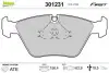Гальмівні колодки дискові BMW 3/5/7/Z3/Z4 &quot;1,8-5,0 &quot;F &quot;86-09 =&quot;&quot; Valeo 301231 (фото 1)