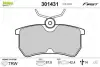 Гальмівні колодки дискові FORD Fiesta/Focus &quot;1,0-2,0 &quot;R &quot;98&gt;&gt; =&quot;&quot; Valeo 301431 (фото 1)