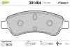 Гальмівні колодки дискові CITROEN/PEUGEOT Berlingo/C2/C3/C4/208/307/Partner &quot;1,0-2,0 &quot;F &quot;96&gt;&gt; =&quot;&quot; Valeo 301464 (фото 1)