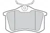 Гальмівні колодки дискові CITROEN/PEUGEOT/RENAULT C3/207/Clio/Fluence/Megane &quot;1,1-3,0 &quot;R &quot;98&gt;&gt; =&quot;&quot; Valeo 301474 (фото 2)