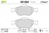 Гальмівні колодки дискові FORD/MAZDA Fiesta/Fusion/Ka/Puma/Street/121/2 "1,25-1,8 "F "95-12 ="" Valeo 301564 (фото 1)