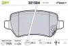 Гальмівні колодки дискові KIA/OPEL Ceed/Venga/AstraGH/Combo/Meriva/ZafiraAB "1,2-2,2 "R "98>> ="" Valeo 301584 (фото 1)