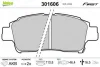 Гальмівні колодки дискові TOYOTA Yaris &quot;1,0-1,4 &quot;F &quot;99-05 =&quot;&quot; Valeo 301606 (фото 1)