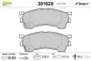 Гальмівні колодки First FORD USA/MAZDA Probe/626 &quot;F &quot;91-05 =&quot;&quot; Valeo 301629 (фото 1)