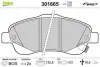 Гальмівні колодки дискові TOYOTA Avensis/Corolla "1,6-2,4 "F "03-09 ="" Valeo 301665 (фото 1)