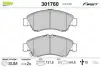 Гальмівні колодки дискові HONDA Civic/Jazz/Logo &quot;1,2-1,6 &quot;F &quot;91-08 =&quot;&quot; Valeo 301760 (фото 1)