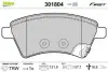 Гальмівні колодки дискові FIAT/SUZUKI Sedici/SX4 &quot;1,6-2,0 &quot;F &quot;06&gt;&gt; =&quot;&quot; Valeo 301804 (фото 1)