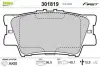 Гальмівні колодки дискові TOYOTA Camry/Rav4 &quot;2,0-3,5 &quot;R &quot;06&gt;&gt; =&quot;&quot; Valeo 301819 (фото 1)