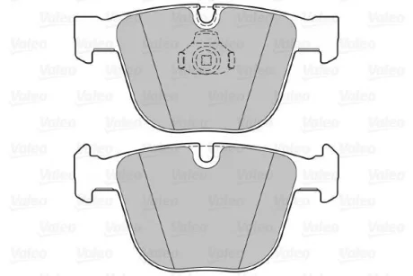 Гальмівні колодки дискові BMW 1/3/5/6/7/X5/X6 "3,0-6,0 "R "01>> ="" Valeo 301820