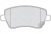 Гальмівні колодки дискові OPEL/SUZUKI Agila/Splash/Swift "1,0-1,6 "F "05>> ="" Valeo 301847 (фото 2)