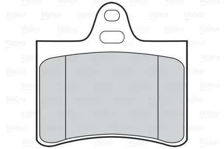 Гальмівні колодки дискові CITROEN C5 "1,6-3,0 "R "01-08 ="" Valeo 302021