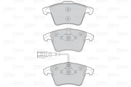Гальмівні колодки дискові VW Multivan/Transporter "1,9-3,2 "F "03>> ="" Valeo 302041