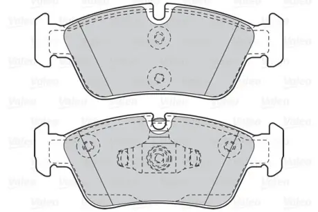 Гальмівні колодки дискові BMW 1(E87)/3(E90,91) "2,0 "F "03-11 ="" Valeo 302050