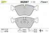Гальмівні колодки дискові BMW/MG 3(E46)/X3(E83)/Z4(E85,86)/180/190/260 &quot;2,0-4,6 &quot;F &quot;99-11 =&quot;&quot; Valeo 302067 (фото 2)