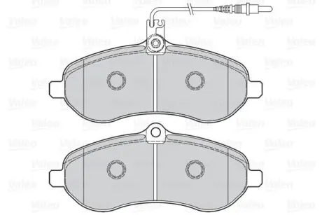 Гальмівні колодки дискові CITROEN/FIAT/LANCIA/PEUGEOT/TOYOTA Jumpy/Scudo/Expert/Proace "F "02>> ="" Valeo 302078
