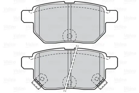 Гальмівні колодки дискові LEXUS/SUBARU/TOYOTA CT/Trezia/Auris/Corolla/Prius/Yaris "1,0-1,8 "R "05>> ="" Valeo 302085