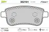 Гальмівні колодки дискові RENAULT Fluence/GrandScenic/Megane/Scenic &quot;1,2-2,0 &quot;R &quot;08&gt;&gt; =&quot;&quot; Valeo 302101 (фото 2)