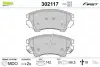 Гальмівні колодки дискові CHEVROLET/OPEL Malibu/AstraJ/Cascada/InsigniaA/Zafira &quot;1,4-2,4 &quot;F &quot;08&gt;&gt; =&quot;&quot; Valeo 302117 (фото 2)