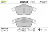 Гальмівні колодки дискові RENAULT Clio/GrandScenic/Laguna/Megane/Scenic &quot;1,2-2,0 &quot;F &quot;07&gt;&gt; =&quot;&quot; Valeo 302128 (фото 2)