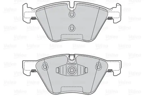Гальмівні колодки дискові BMW 1/3 "1,6-3,0 "F "03-13 ="" Valeo 302132