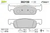 Гальмівні колодки дискові DACIA/RENAULT/SMART Logan/Sandero/Clio/Twingo/Fortwo/Forour &quot;F &quot;12&gt;&gt; =&quot;&quot; Valeo 302150 (фото 2)