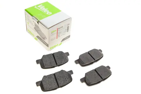 Гальмівні колодки дискові CITROEN/MAZDA/MITSUBISHI/PEUGEOT C4/6/Lancer/Outlander/4008 "R "1,6-3,0 ="" Valeo 302152