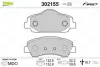 Гальмівні колодки дискові CITROEN/PEUGEOT C4/301/308 &quot;1,2-2,0 &quot;12&gt;&gt; =&quot;&quot; Valeo 302155 (фото 2)