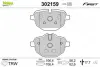 Гальмівні колодки дискові BMW 5/7/i8/X3/X4/Z4 &quot;1,5-3,0 &quot;R &quot;08&gt;&gt; =&quot;&quot; Valeo 302159 (фото 2)
