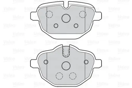 Гальмівні колодки дискові BMW 5/7/i8/X3/X4/Z4 "1,5-3,0 "R "08>> ="" Valeo 302159