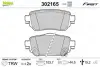 Гальмівні колодки дискові NISSAN/RENAULT X-Trail(T32)/Kadjar &quot;1,2-1,6 &quot;R &quot;14&gt;&gt; =&quot;&quot; Valeo 302165 (фото 2)
