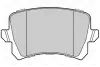 Гальмівні колодки дискові VAG A6/Q3/Passat/Sharan/Tiguan &quot;1,4-3,6 &quot;R &quot;05-18 =&quot;&quot; Valeo 302258 (фото 1)