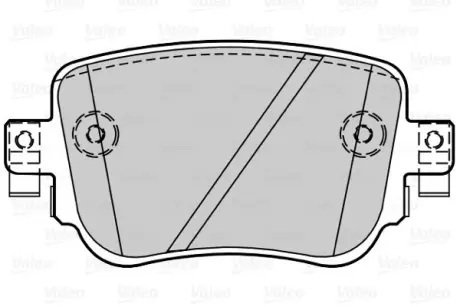 Гальмівні колодки дискові VAG/OPEL A1/Q3/Corsa/Leon/Octavia/Caddy "R "11>> ="" Valeo 302265