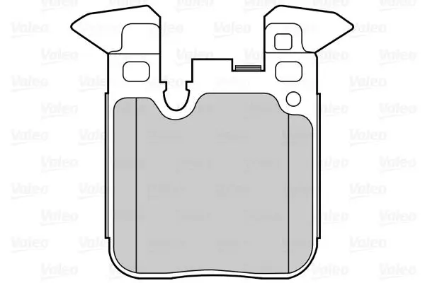 Гальмівні колодки First BMW 1/2/3 "R "11>> ="" Valeo 302266 (фото 1)
