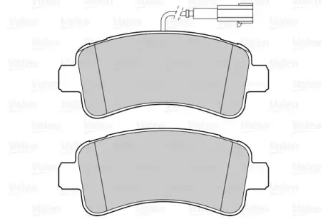 Гальмівні колодки дискові CITROEN/FIAT/PEUGEOT Boxer/Ducato/Jumper "R "06>> ="" Valeo 302268