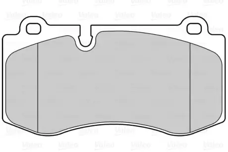 Гальмівні колодки дискові MERCEDES CLS/E-Class/S-Class/SL "F "05-13 ="" Valeo 302283