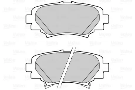 Гальмівні колодки дискові MAZDA 3 "1,5-2,2 "R "13>> ="" Valeo 302288