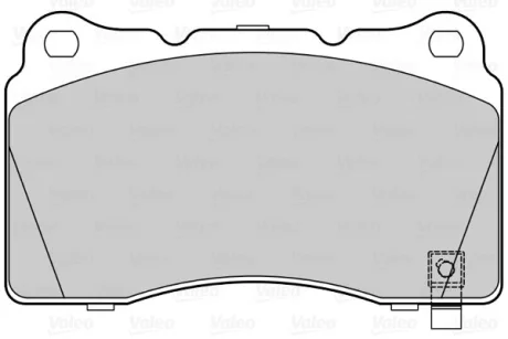 Гальмівні колодки First CADILLAC/CHEVROLET/OPEL/SAAB ATS/Camaro/Astra/9-5 "F "09>> ="" Valeo 302310