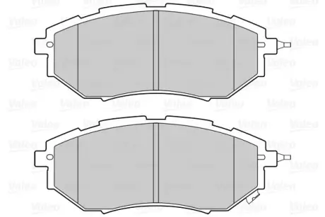 Гальмівні колодки дискові SUBARU Forester/Legact/Outback/Tribeca "1,6-3,6 "F "03>> ="" Valeo 302312