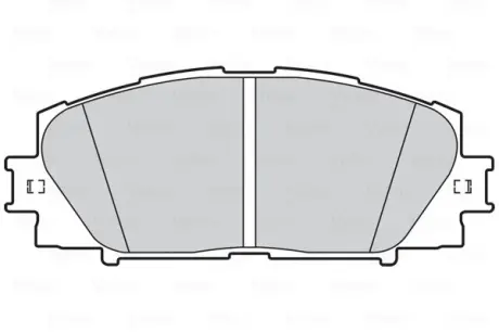 Гальмівні колодки First TOYOTA/Lexus/Prius "F"09>> ="" Valeo 302334