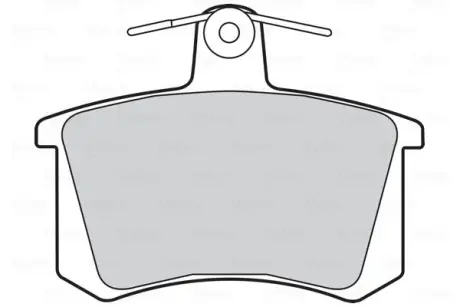 Гальмівні колодки First AUDI 100/200/80/90/A4/A6 "R "77>> ="" Valeo 302340
